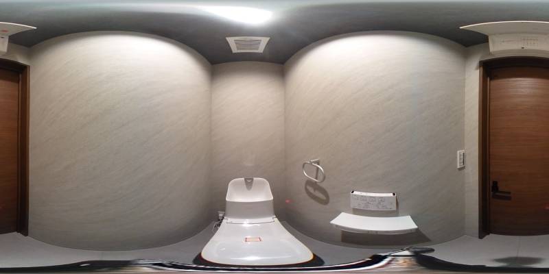 パノラマ画像トイレ