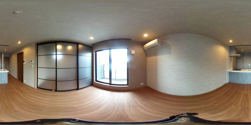 パノラマ画像リビング