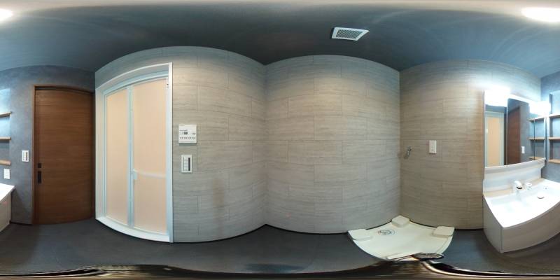 パノラマ画像洗面所