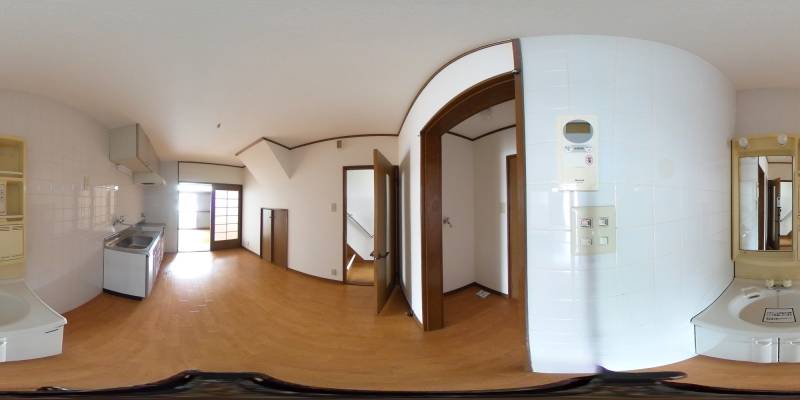 パノラマ画像洗面所