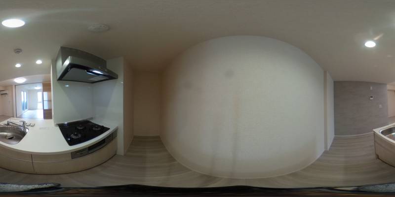 パノラマ画像キッチン