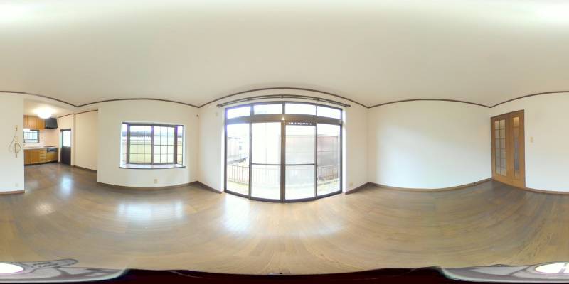 パノラマ画像リビング