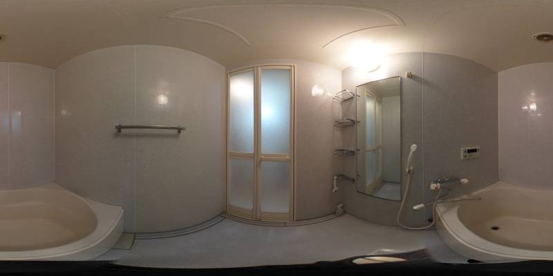 パノラマ画像バスルーム