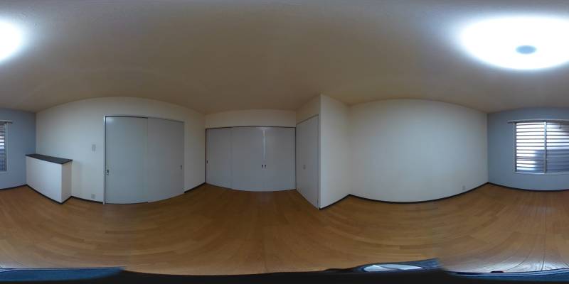 パノラマ画像洋室