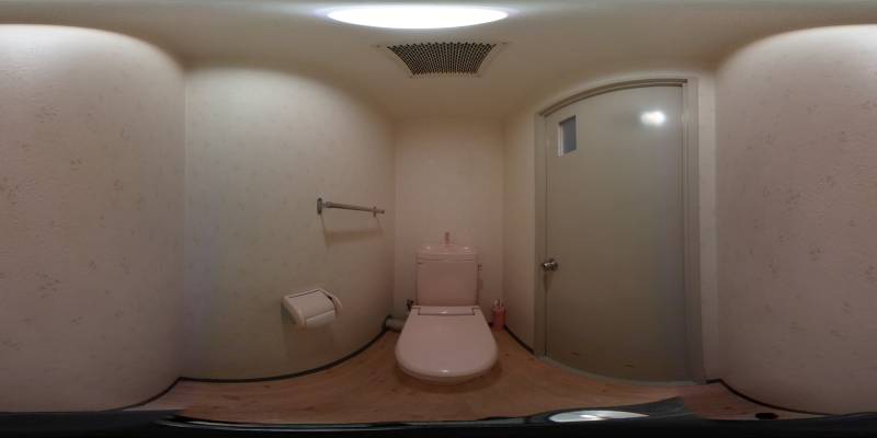 パノラマ画像トイレ