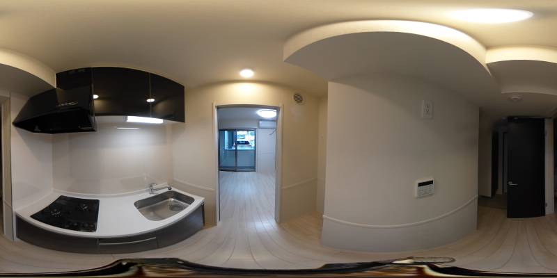 パノラマ画像キッチン