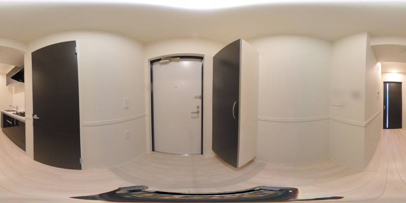 パノラマ画像玄関