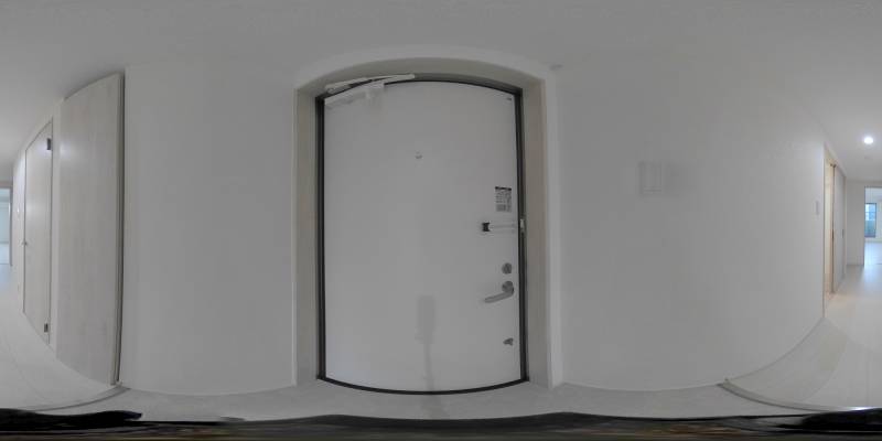 パノラマ画像玄関