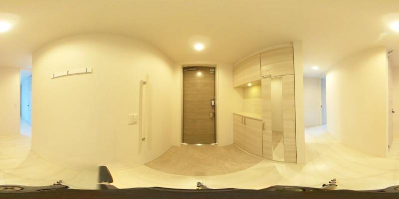 パノラマ画像玄関