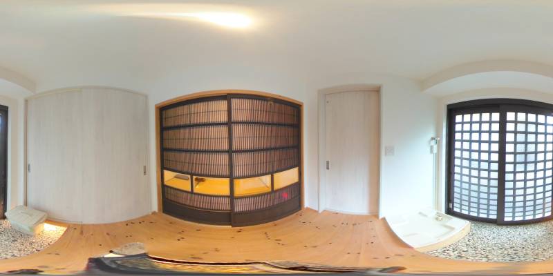 パノラマ画像玄関