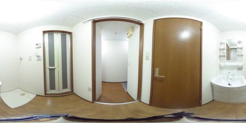 パノラマ画像洗面所