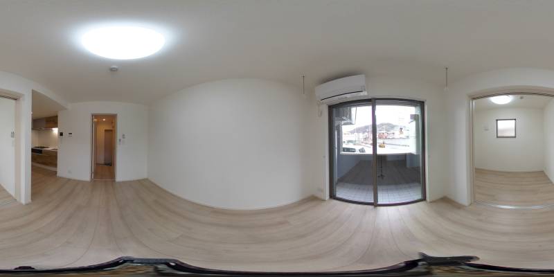 パノラマ画像リビング