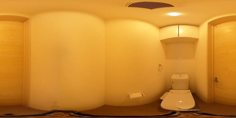 パノラマ画像トイレ