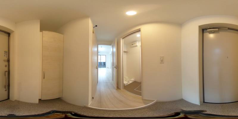 パノラマ画像玄関