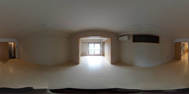 パノラマ画像洋室