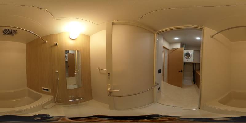 パノラマ画像バスルーム