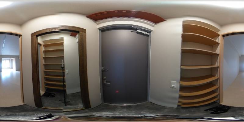 パノラマ画像玄関