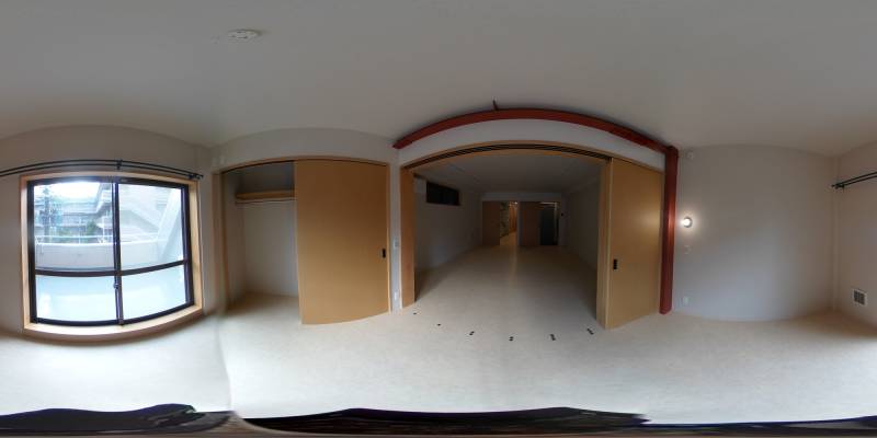 パノラマ画像洋室