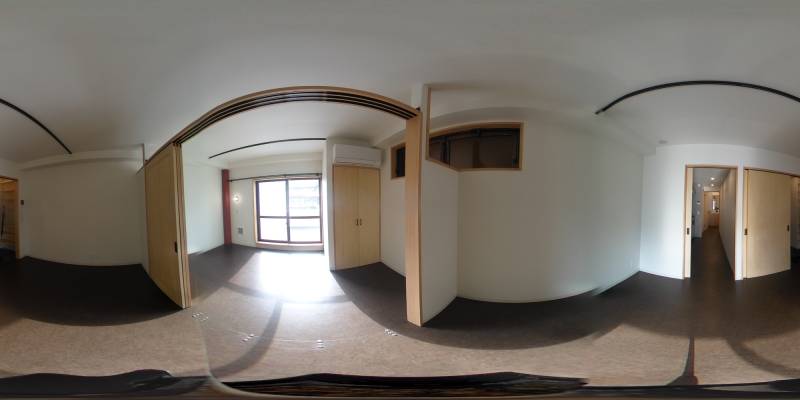 パノラマ画像洋室