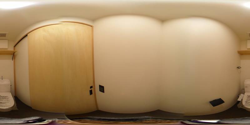 パノラマ画像トイレ