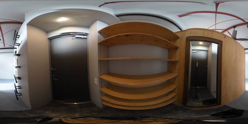 パノラマ画像玄関