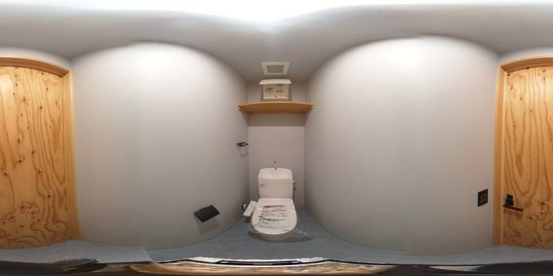 パノラマ画像トイレ