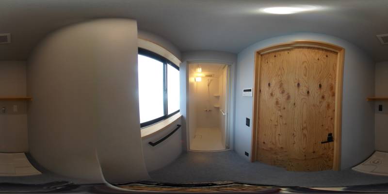 パノラマ画像洗面所