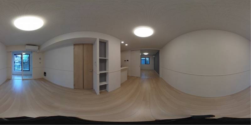 パノラマ画像リビング