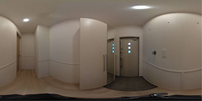 パノラマ画像玄関