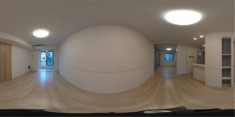 パノラマ画像リビング