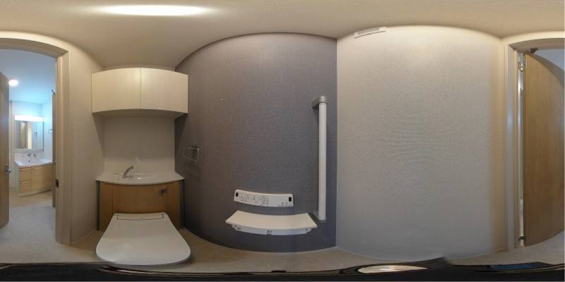 パノラマ画像トイレ