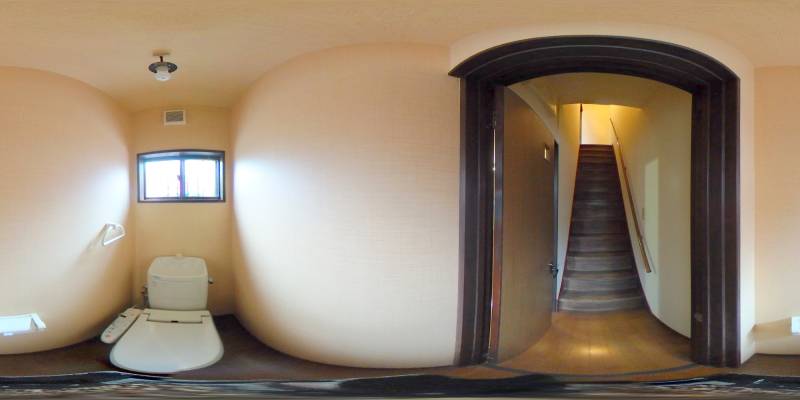 パノラマ画像トイレ