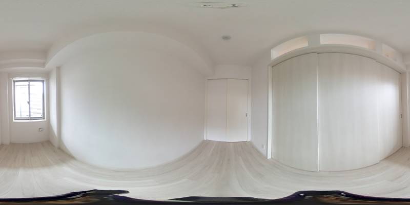 パノラマ画像洋室