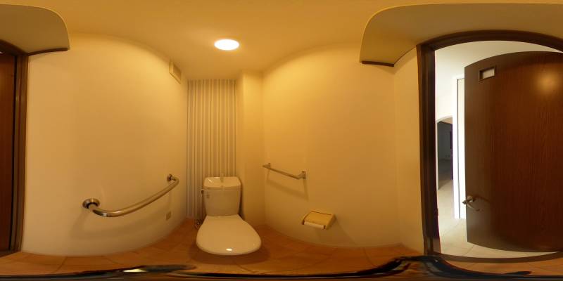 パノラマ画像トイレ