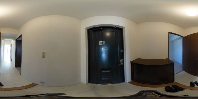 パノラマ画像玄関