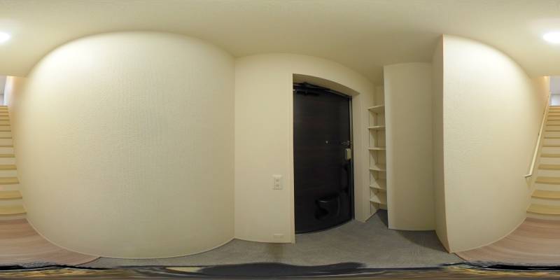 パノラマ画像玄関