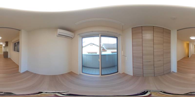 パノラマ画像洋室