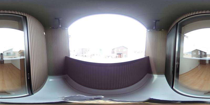 パノラマ画像リビング