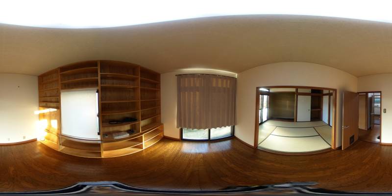 パノラマ画像洋室