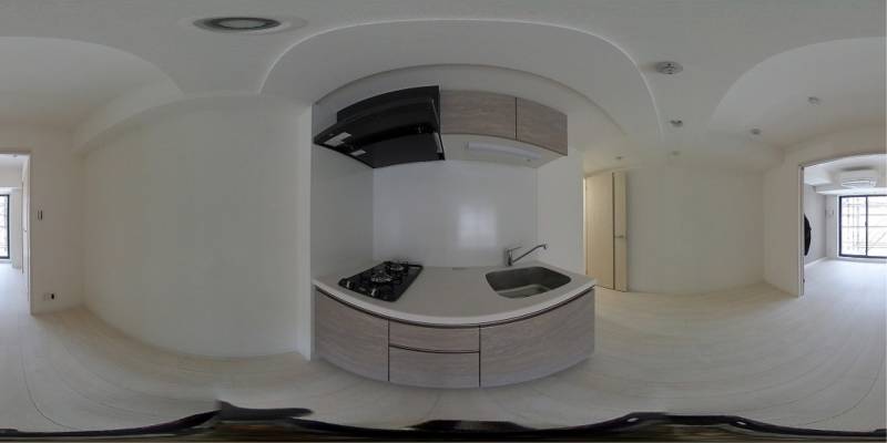 パノラマ画像キッチン