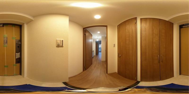 パノラマ画像玄関