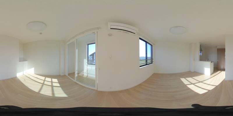 パノラマ画像リビング