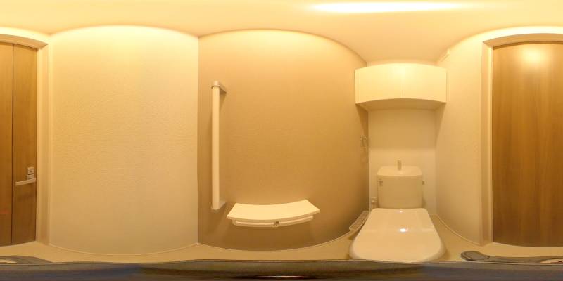 パノラマ画像トイレ