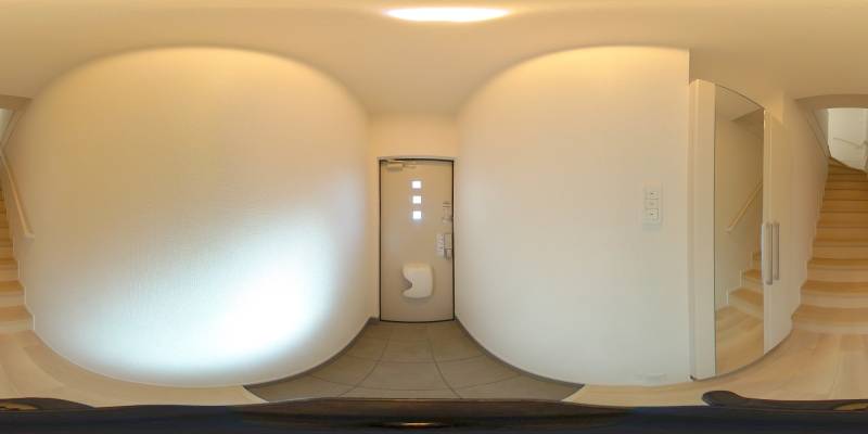 パノラマ画像玄関