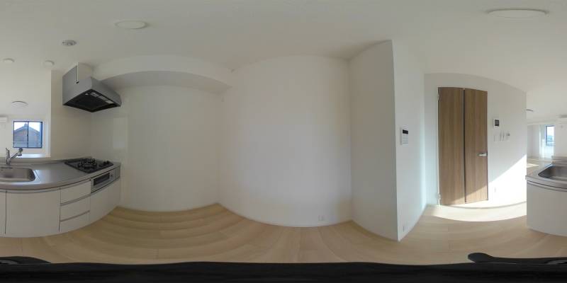 パノラマ画像キッチン