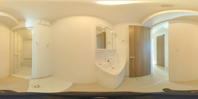 パノラマ画像洗面所