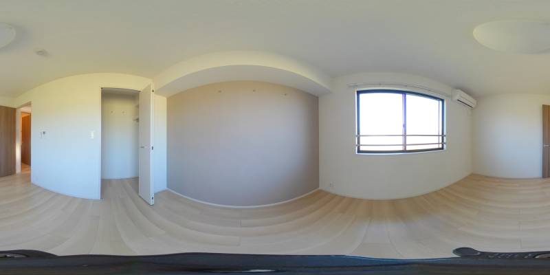 パノラマ画像洋室