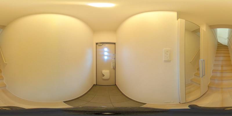 パノラマ画像玄関