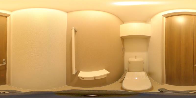 パノラマ画像トイレ