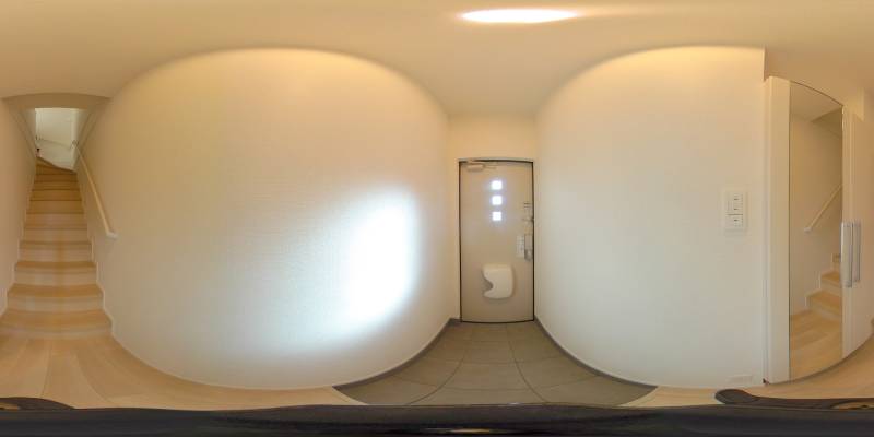 パノラマ画像玄関
